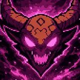 마왕 크래프트 방치형 rpg 로고