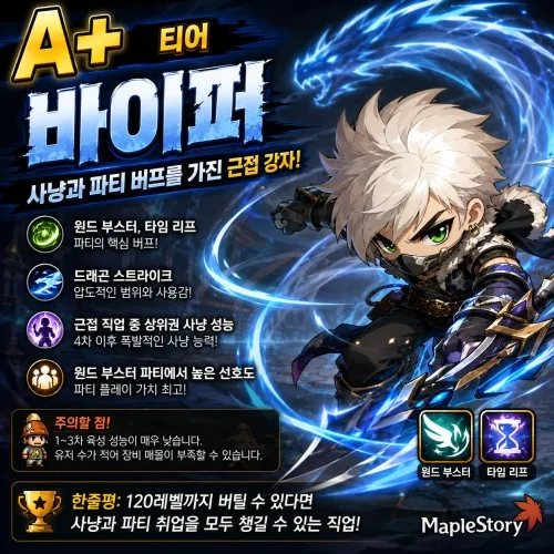 바이퍼 직업 티어